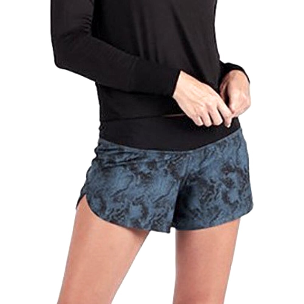 Vuori Women’s Omni Performance Short Tide Dunes Texture Blue Large